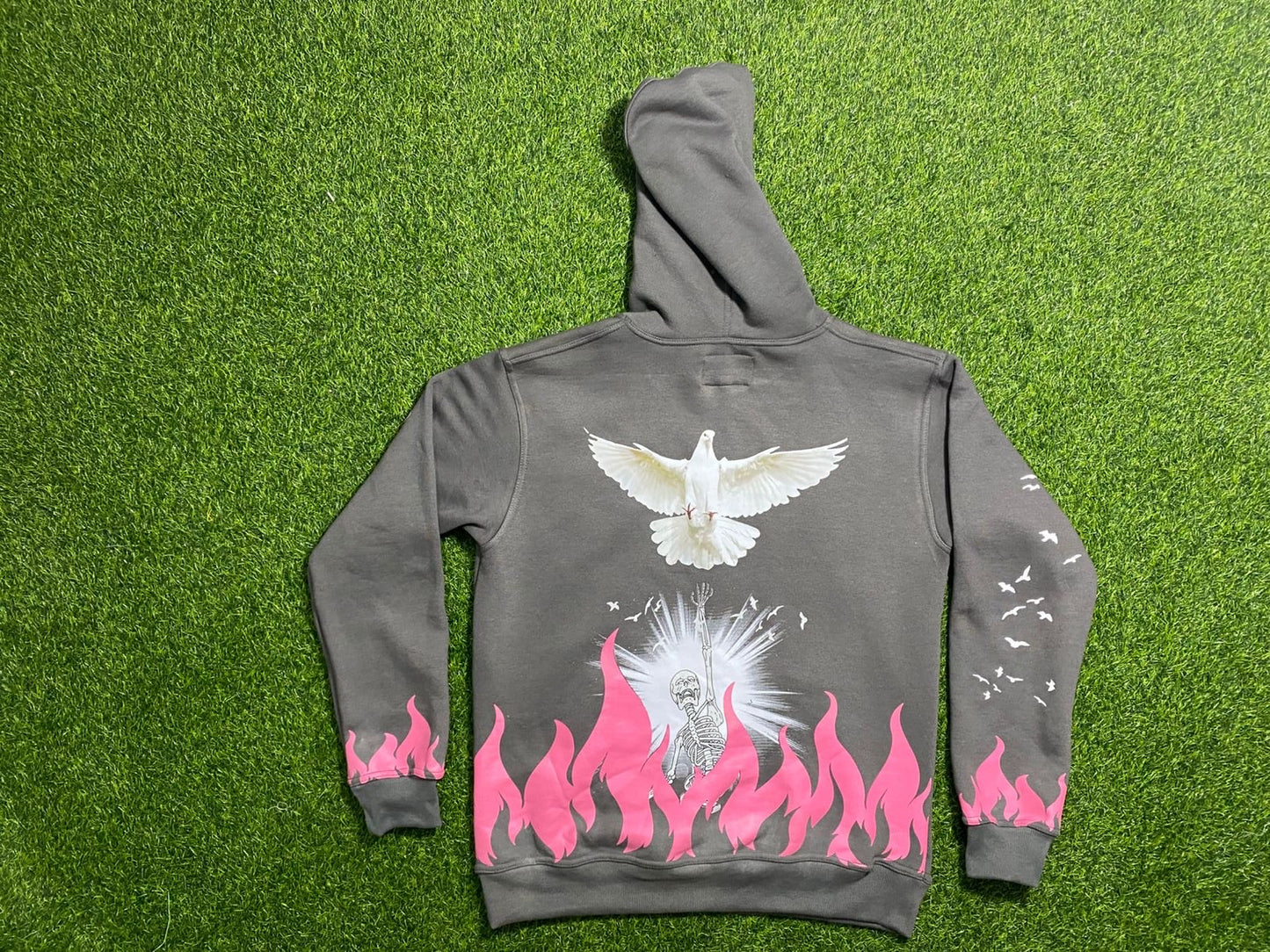 purelife hoodie with dove design , 4 color option