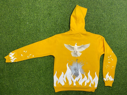 purelife hoodie with dove design , 4 color option